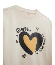 GUESS KIDS MINI ME Ensemble de surv&ecirc;tement pour filles comprenant un sweat-shirt et un pantalon. cremwhi - Surv&ecirc;tements pour enfants - 3