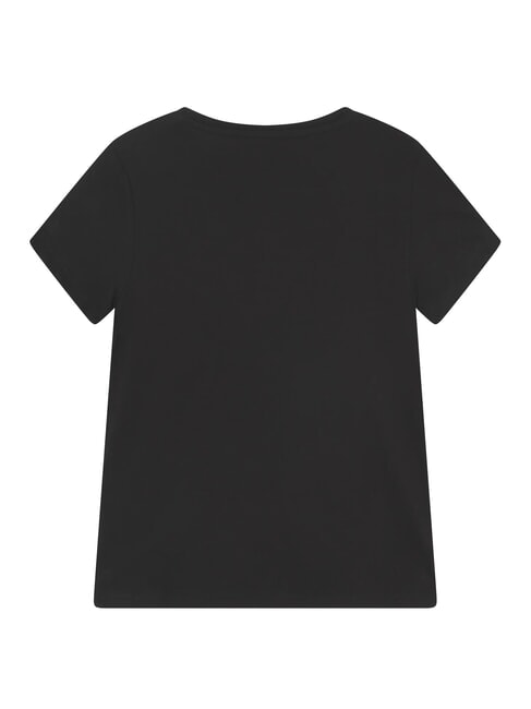 KIDS T-shirt imprim&eacute; avec logo triangulaire noir de jais avec givre g - Tee-shirt enfant