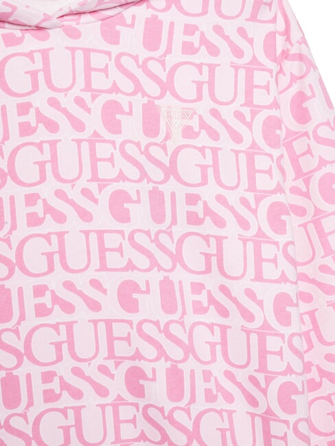 KIDS Sweat &agrave; capuche avec logo int&eacute;gral logo fuchsia - B&eacute;b&eacute; Sweat