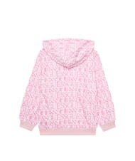 GUESS KIDS Sweat &agrave; capuche avec logo int&eacute;gral logo fuchsia - B&eacute;b&eacute; Sweat - 2