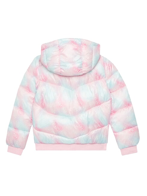 KIDS Doudoune &agrave; capuche Combinaison multicolore arc-en-ciel - B&eacute;b&eacute; Vestes