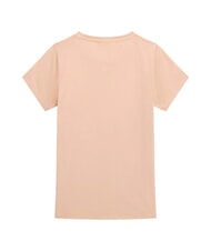 GUESS KIDS MINI ME T-shirt &agrave; manches courtes pour fille avec broderie sable p&acirc;le - Tee-shirt enfant - 2