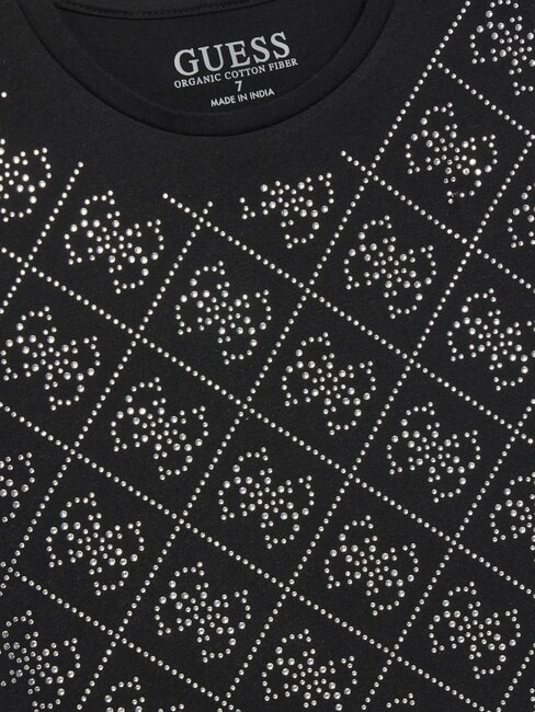 KIDS T-shirt &agrave; manches courtes avec logo en strass jetbla - Tee-shirt enfant