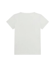 GUESS KIDS T-shirt &agrave; manches courtes pour filles avec imprim&eacute; blanc pur - Tee-shirt enfant - 2