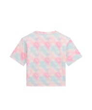 GUESS KIDS T-shirt &agrave; manches courtes pour filles Combinaison multicolore arc-en-ciel - Tee-shirt enfant - 2