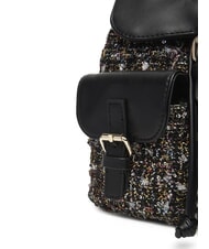 GUESS GIRLS TWEED Sac &agrave; dos en tissu avec poches jetbla - Sacs pour Femme - 4