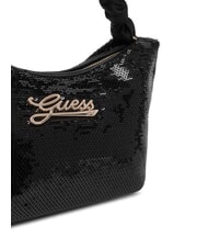 GUESS GIRLS SEQUINS Mini sac &agrave; paillettes jetbla - Sacs pour Femme - 3