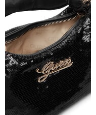 GUESS GIRLS SEQUINS Mini sac &agrave; paillettes jetbla - Sacs pour Femme - 5