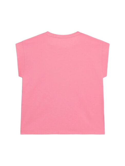 KIDS T-shirt &agrave; manches courtes &agrave; paillettes rose gel&eacute;e - Tee-shirt enfant