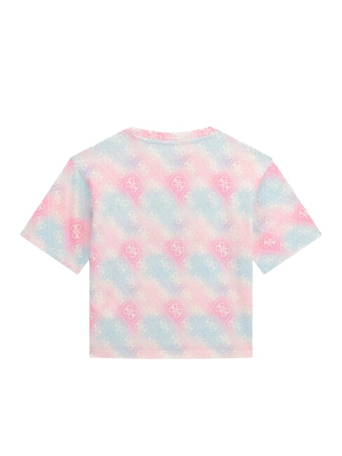 KIDS T-shirt &agrave; manches courtes pour filles Combinaison multicolore arc-en-ciel - Tee-shirt enfant