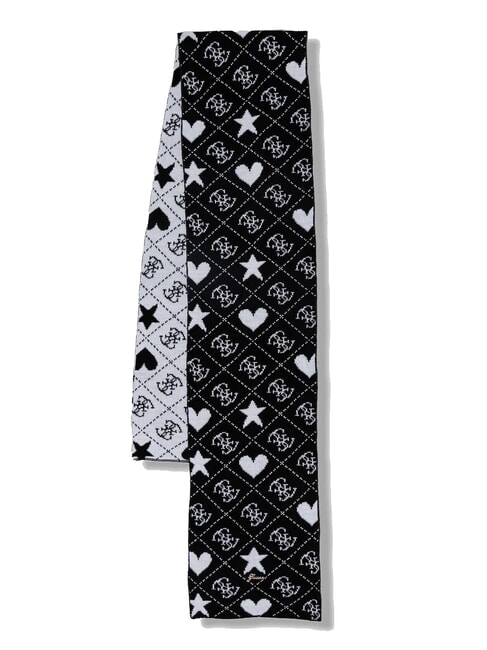 KIDS ensemble chapeau et &eacute;charpe Jacquard noir 4g - Chapeau de b&eacute;b&eacute;