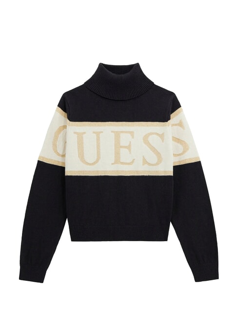 KIDS Pull &agrave; col roul&eacute; avec logo jetbla - Pulls pour enfants