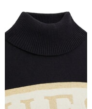 GUESS KIDS Pull &agrave; col roul&eacute; avec logo jetbla - Pulls pour enfants - 3