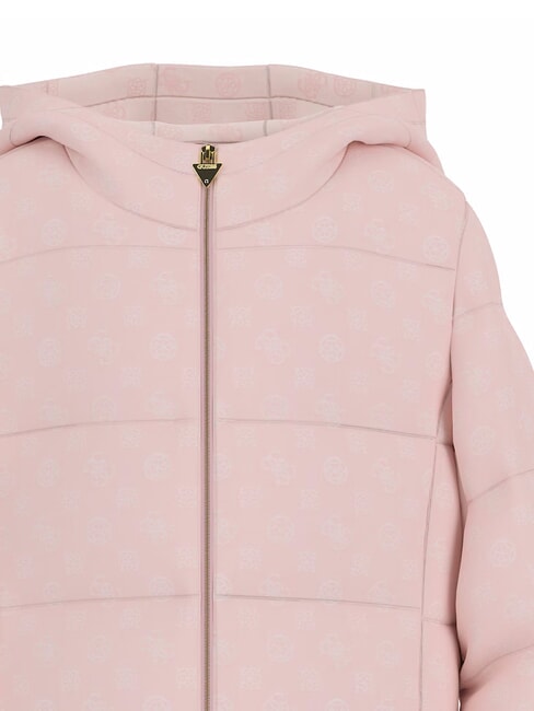 KIDS MINI ME Doudoune matelass&eacute;e &agrave; capuche rose pivoine int&eacute;gral - B&eacute;b&eacute; Vestes