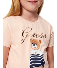GUESS KIDS T-shirt imprim&eacute; rose b&eacute;at - Tee-shirt enfant - 3