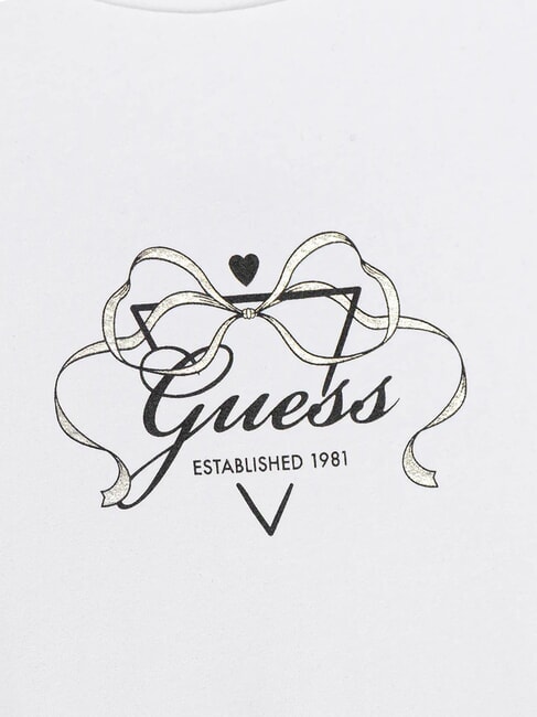 KIDS T-shirt &agrave; manches courtes pour filles blanc pur - Tee-shirt enfant