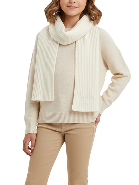 KIDS &Eacute;charpe c&ocirc;tel&eacute;e cremwhi - Enfant Echarpe