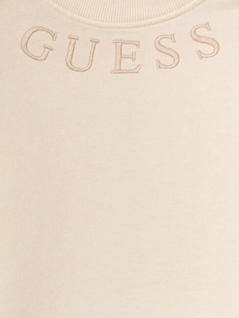 KIDS Sweat-shirt ras du cou pour fille avec logo brod&eacute; pivoine p&ecirc;che - B&eacute;b&eacute; Sweat