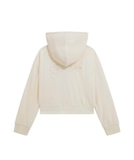 GUESS KIDS Sweat &agrave; capuche zipp&eacute; pour filles cremwhi - B&eacute;b&eacute; Sweat - 2