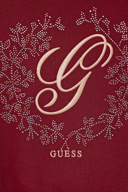 KIDS Sweat-shirt &agrave; col rond pour filles salle de bal rouge - B&eacute;b&eacute; Sweat