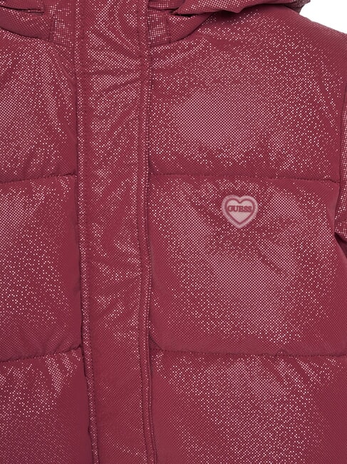 KIDS MINI ME Doudoune matelass&eacute;e &agrave; capuche salle de bal rouge - B&eacute;b&eacute; Vestes