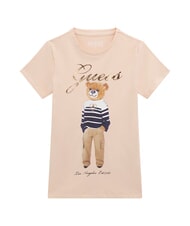 GUESS KIDS T-shirt imprim&eacute; rose b&eacute;at - Tee-shirt enfant - 4