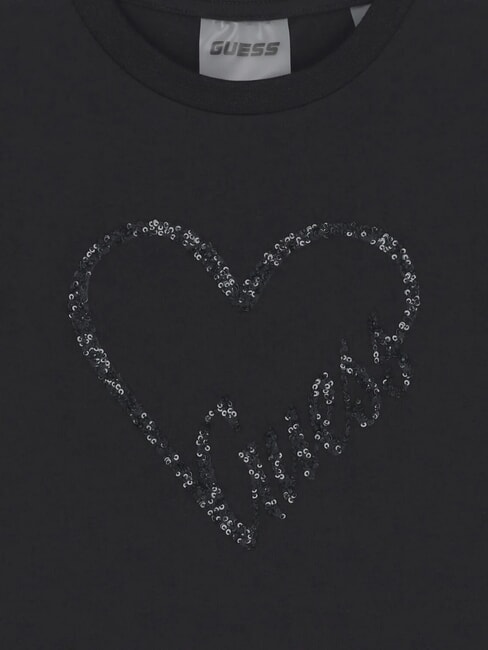 KIDS MINI ME T-shirt en coton &agrave; paillettes jetbla - Tee-shirt enfant