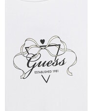 GUESS KIDS T-shirt &agrave; manches courtes pour filles blanc pur - Tee-shirt enfant - 3