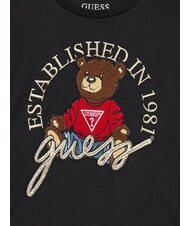 GUESS KIDS T-shirt &agrave; manches longues avec un ours en peluche jetbla - Tee-shirt enfant - 3