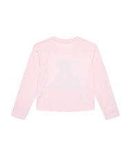 GUESS KIDS T-shirt &agrave; manches longues avec un ours en peluche rose barbe &agrave; papa - Tee-shirt enfant - 2