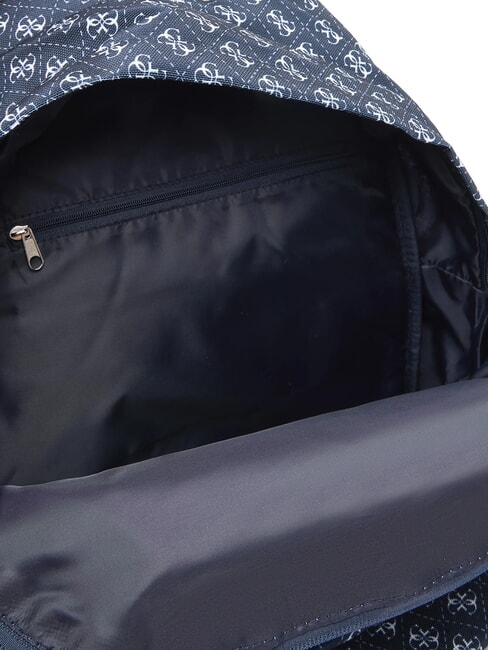 GIRL Sac &agrave; dos en tissu logot&eacute; 4g bleu aop - Sacs pour Femme