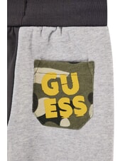 GUESS KIDS MINI ME Ensemble de surv&ecirc;tement avec capuche et pantalon combinaison de nuances de gris - Barboteuses et tenues pour b&eacute;b&eacute; - 5