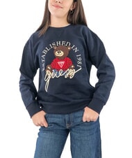 GUESS KIDS ACTIVE Sweat-shirt &agrave; col rond pour filles smartblue - B&eacute;b&eacute; Sweat - 4