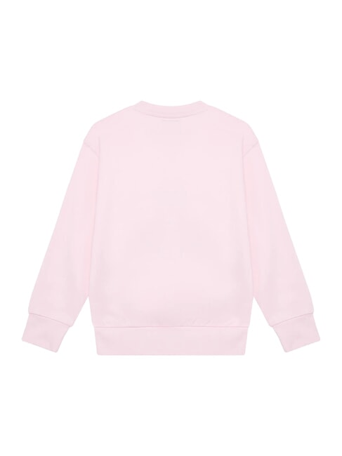 KIDS ACTIVE Sweat-shirt &agrave; col rond pour filles rose barbe &agrave; papa - B&eacute;b&eacute; Sweat