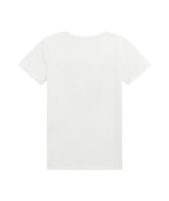 GUESS KIDS T-shirt en coton imprim&eacute; et orn&eacute; de strass blanc pur - Tee-shirt enfant - 2