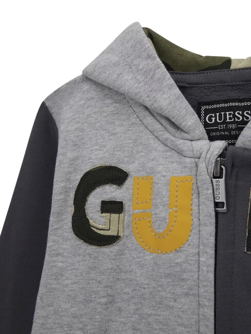 KIDS MINI ME Ensemble de surv&ecirc;tement b&eacute;b&eacute; avec sweat-shirt et pantalon combinaison de nuances de gris - Surv&ecirc;tements pour enfants