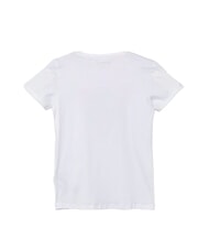 GUESS KIDS T-shirt en coton imprim&eacute; et orn&eacute; de strass blanc pur multicolore - Tee-shirt enfant - 2