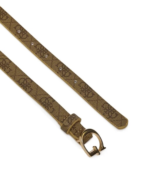 KIDS MINI ME Ceinture pour filles avec logo imprim&eacute; 4g aop beige blanc - Ceintures pour enfants