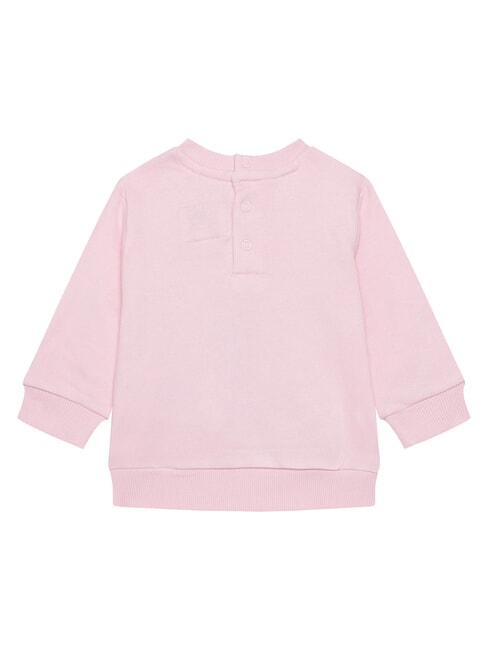 ACTIVE Sweat-shirt &agrave; col rond pour filles rose barbe &agrave; papa - B&eacute;b&eacute; Sweat