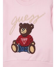 GUESS ACTIVE Sweat-shirt &agrave; col rond pour filles rose barbe &agrave; papa - B&eacute;b&eacute; Sweat - 3