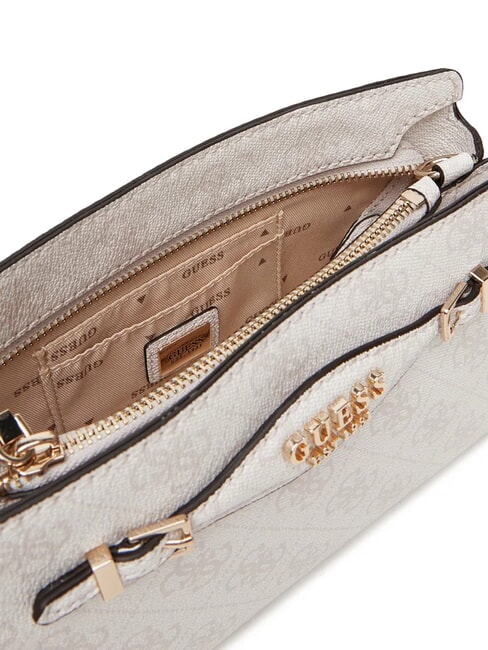 KATYA Mini sac bandouli&egrave;re logo blanc - Sacs pour Femme