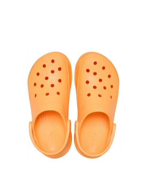 CLASSIC BAE Pantoufles sabot &eacute;paisses orangesicle - Chaussures Femme