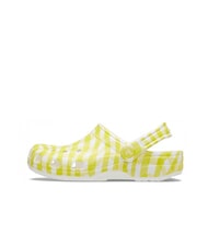 CROCS CLASSIC GINGHAM pantoufles sabot imprim&eacute;es pour femmes h&eacute;m&eacute;rocalle - Chaussures Femme - 4