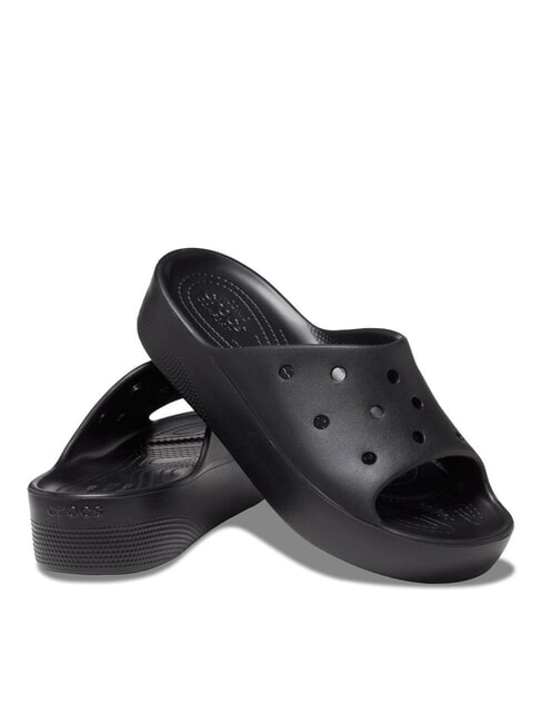 CLASSIC PLATFORM Pantoufles &agrave; plateforme pour femmes noir - Chaussures Femme