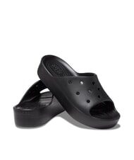 CROCS CLASSIC PLATFORM Pantoufles &agrave; plateforme pour femmes noir - Chaussures Femme - 6