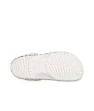 CROCS CLASSIC WARPED pantoufles unisexes &agrave; imprim&eacute; blanc noir - Chaussures unisexe - 7