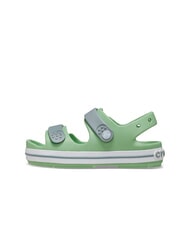 CROCS CROCBAND CRUISER KIDS Pantoufles-sandales pour enfants vert clair/vert poussi&eacute;reux - Chaussures de b&eacute;b&eacute; - 4