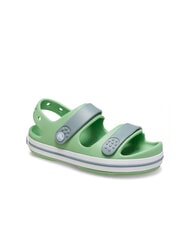 CROCS CROCBAND CRUISER KIDS Pantoufles-sandales pour enfants vert clair/vert poussi&eacute;reux - Chaussures de b&eacute;b&eacute; - 2