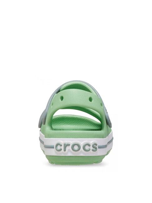 CROCBAND CRUISER KIDS Pantoufles-sandales pour enfants vert clair/vert poussi&eacute;reux - Chaussures de b&eacute;b&eacute;