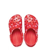 CROCS CLASSIC VDAY Sabots pour femmes rouge cerise - Chaussures unisexe - 3